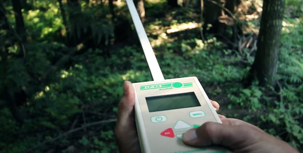 CEPTÓMETRO MEDIDOR DE LAI Y LUZ INTERCEPTADA